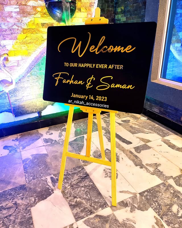 Welcome Board