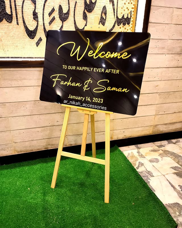 Welcome Board