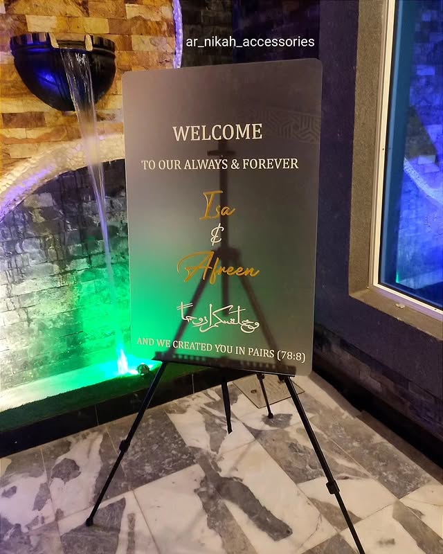 Welcome Board