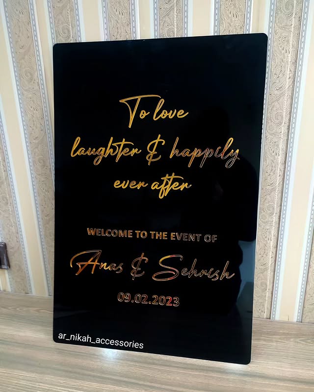 Welcome Board