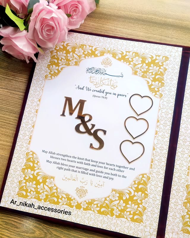 Nikkah Nama Booklet File