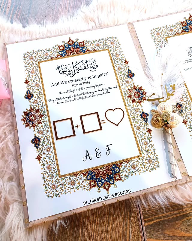 Nikkah Nama Booklet File