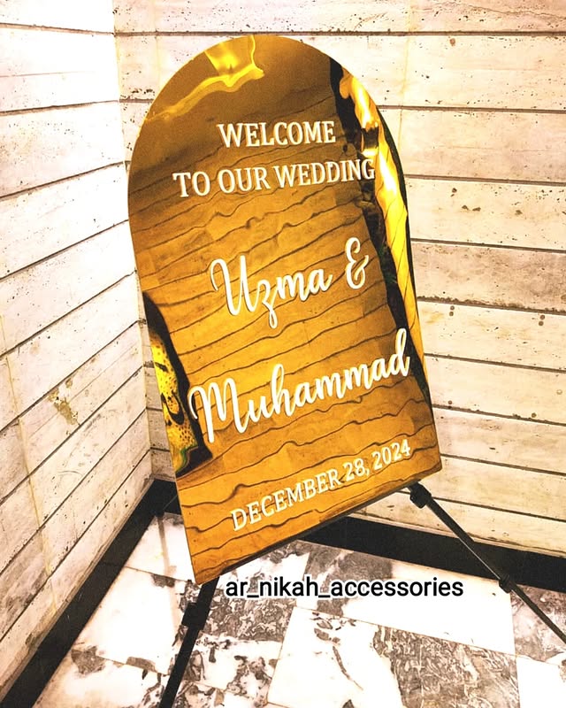 Welcome Board