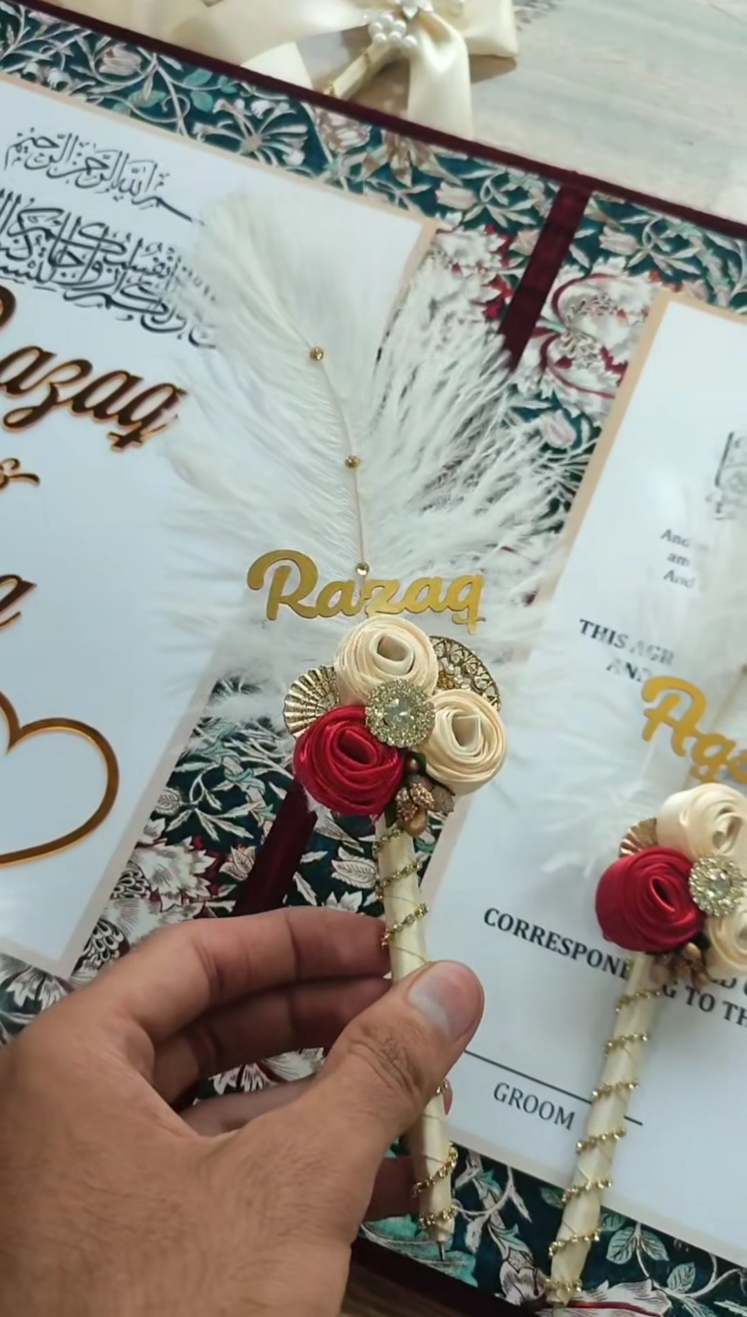Nikkah Nama Booklet File