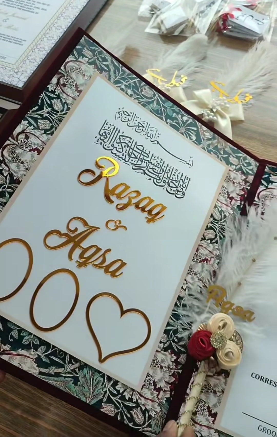 Nikkah Nama Booklet File