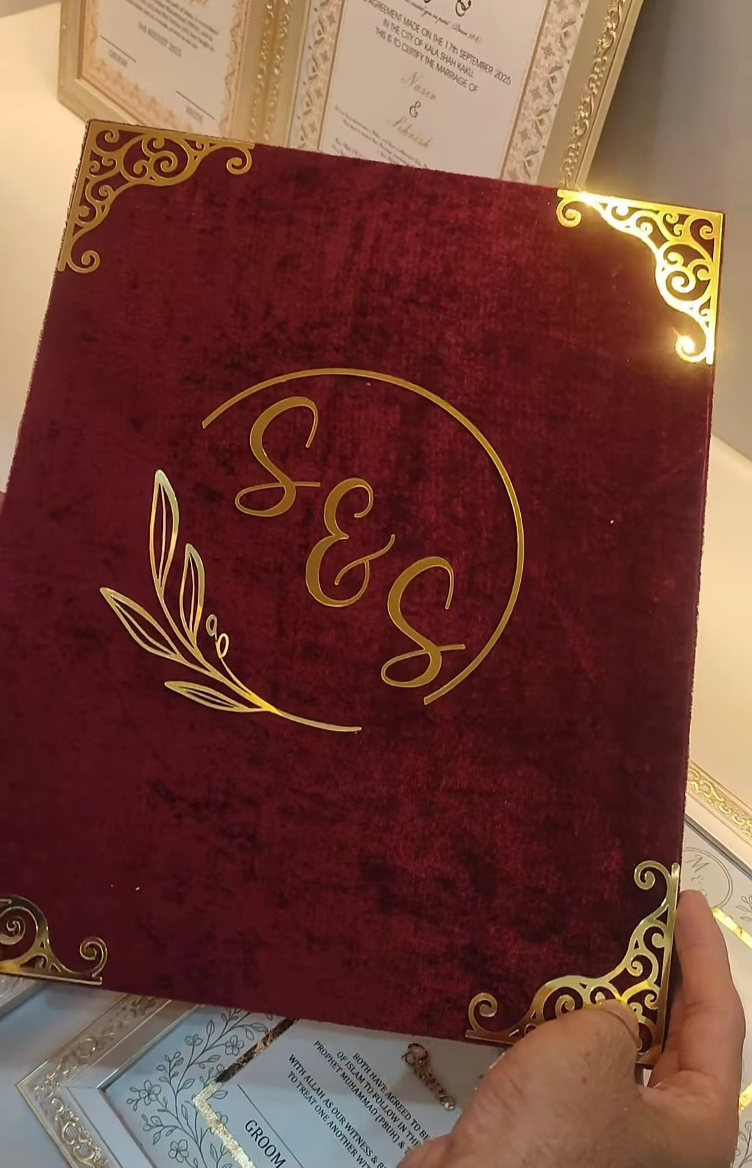 Nikah Booklet File