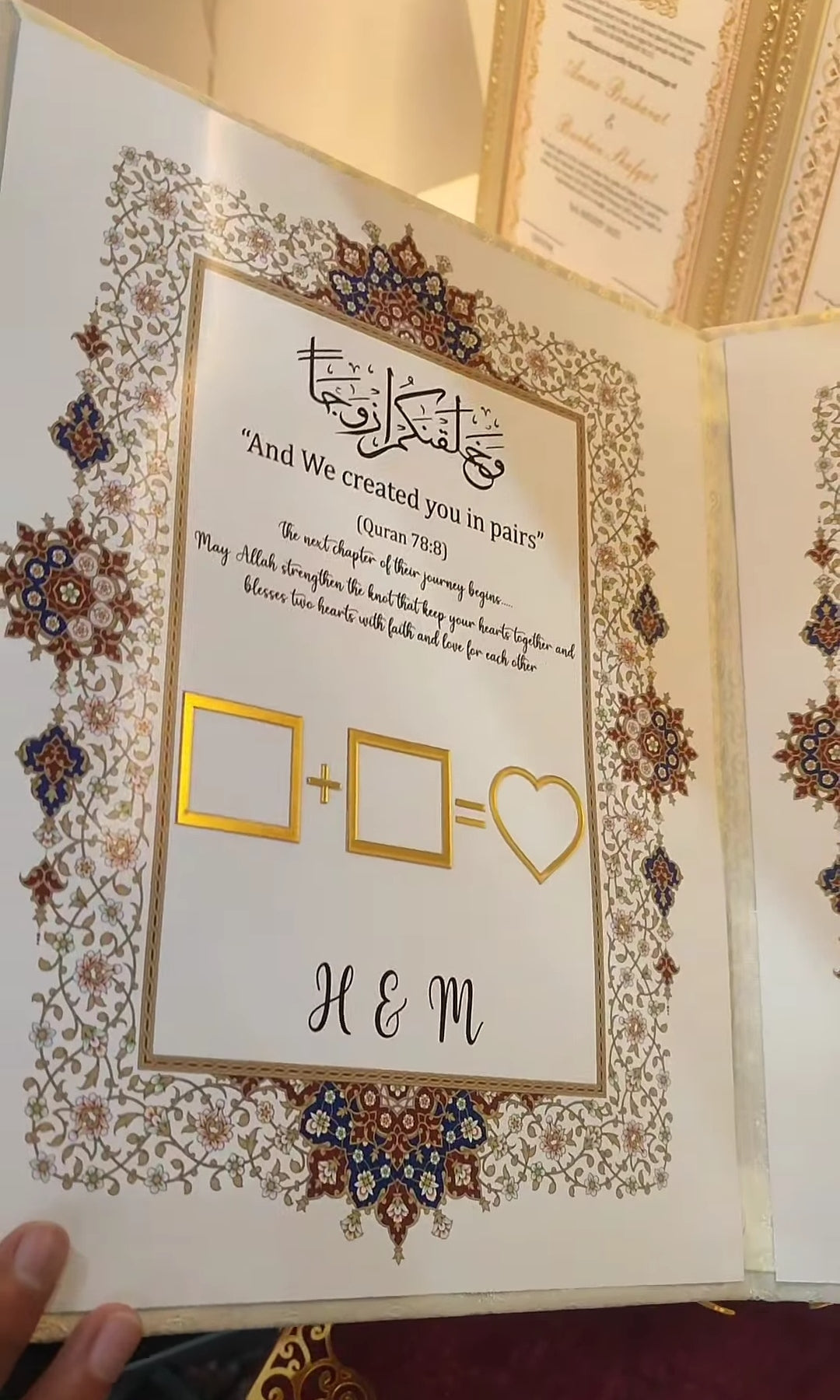 Nikah Booklet File