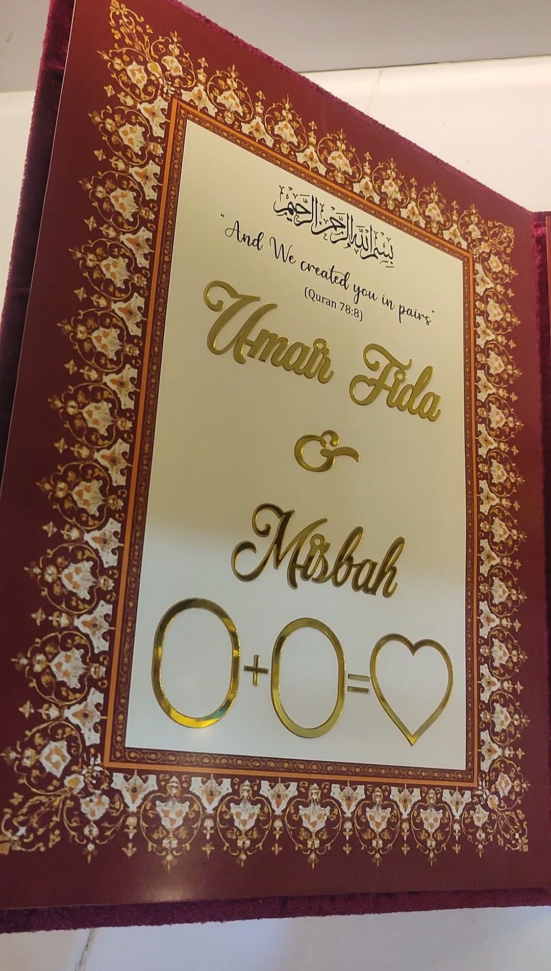Nikah Booklet