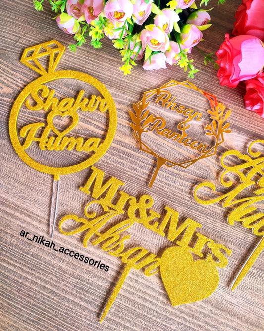 Custom Cake toppers