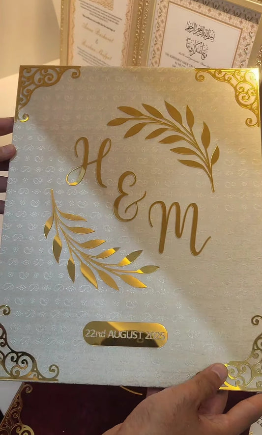 Nikah Booklet File