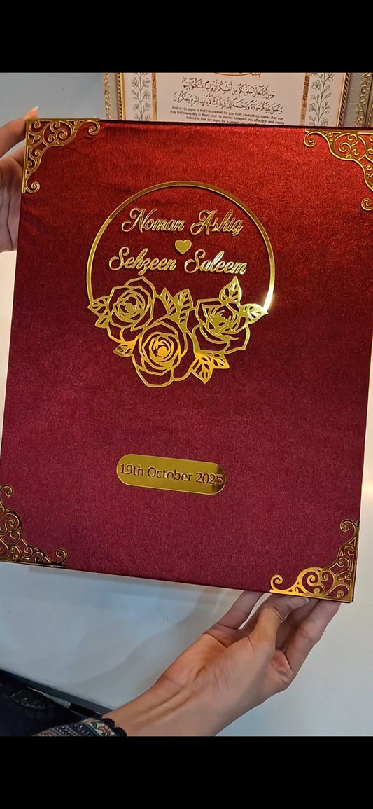 Nikah nama Booklet